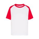 Fyl T-Shirt Jr Urban Baseball WHRD Branco c/ Vermelho 7-8 - POTSH638
