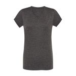Fyl T-Shirt Regular Comfort V-Neck Carvão Mesclado L - POTSH492