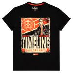 Difuzed Marvel Loki Timeline Poster T-shirt S