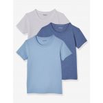 Vertbaudet Lote de 3 T-Shirts Azul 8A