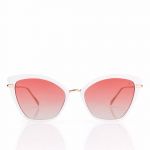 Óculos de Sol Valeria Mazza Design Femininos Catwalk Branco (60 mm) - S0588131