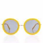 Óculos de Sol Valeria Mazza Design Femininos Paparazzi Amarelo (60 mm) - S0588133