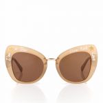 Óculos de Sol Starlite Design Femininos Glam Rock Nude (55 mm) - S0588141