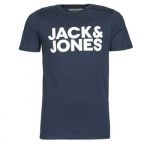 Jack & Jones T-Shirt Jjecorp Logo Azul XXL - 12151955-NAVY-BLAZER-NOOS-XXL