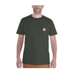 Carhartt T-Shirt Force XXL Verde Escuro - 100410316XXL