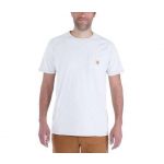 Carhartt T-Shirt Force L Branco - 100410100L