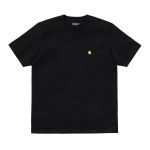 Carhartt T-Shirt Chase Black/Gold XS - I02639100FXX03.BLACK.XS