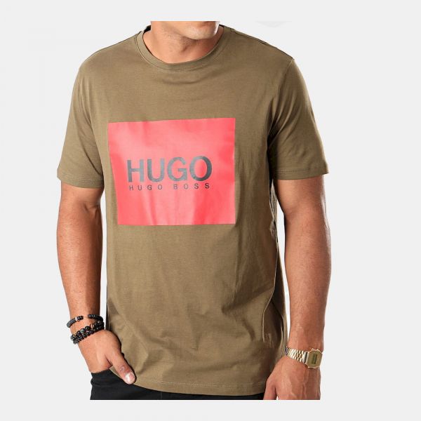 t shirt verde escuro