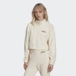Adidas Sweatshirt Curta Wonder White 40 - HL0047-40
