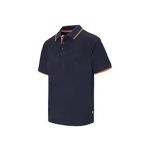 Velilla Polo Azul e Laranja 105505 XS