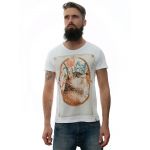 Stezzo T-Shirt Estampada The Cannis Lupus S - 150513.THE CANNIS.BRANCO.S