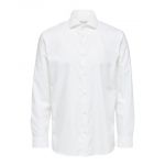 Selected Camisa Formal de Algodão Bci Slim Lisa Branco 2 - A40399780