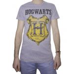 Last Level T-Shirt Harry Potter Hogwarts Gris M