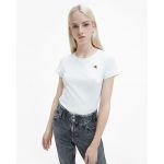 Calvin Klein T-Shirt c/ Manga Curta Branco 42 - A38540535