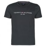 Tommy Jeans T-Shirt Core Tommy Logo Preto 3XL - MW0MW11465-BAS-NOS-3XL