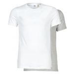 Levi's T-Shirt Slim 2PK Crewneck 1 Branco XXS - 79541-0003-XXS