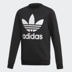 Adidas Sweatshirt Trefoil Black / White 158 - ED7797-158