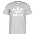 Adidas T-Shirt Trefoil Cinza XS - H06643-XS