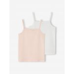 Vertbaudet Lote de 3 Tops Rosa 14A