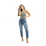 Nowa Jeans Calça de Ganga Sustentável Straight c/ Cintura Subida 34 - MP_0907004_20012252