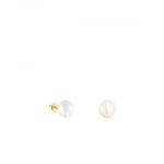 Tous Brincos Pearls em Ouro Amarelo de 18kt Pérola - MP_0086322_515250030