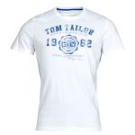 Tom Tailor T-Shirt 1008637 Branco M - 1008637-20000-M
