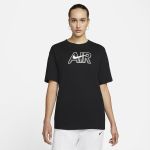 Nike T-Shirt Larga Sportswear Air Preto XS