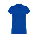 FYL Polo Regular 100% Algodão Mulher Azul Royal L - POPOL437