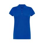 FYL Polo Regular 100% Algodão Mulher Azul Royal L - POPOL437