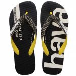 Havaianas Chinelos Masculinos Top Logomania Mid Tech Preto 41 - 4147063-2197-41