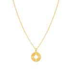 TwoBrothers Colar Feminino Sarah Dourado - 142113