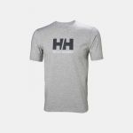 Helly Hansen T-Shirt Hh Logo Cinza Melange M - 33979-950-M