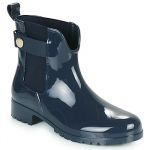 Tommy Hilfiger Botas Femininas Ankle Rainboot With Metal Detail Azul 40
