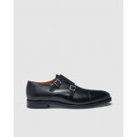 Berwick - Masculinos Sapatos Clássicos em Pele - Preto 45.5 - A8866790