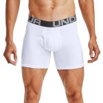 Under Armour Boxers Charged Boxer 6in 3er Pack 1363617-100 S Branco