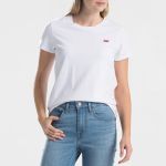 Levi's T-Shirt Perfect Branco XXS - 39185-0006-XXS