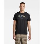 G-Star Raw Raw - T-Shirt c/ Estampado de Ilustração Raw No Peito em Algodão Ecológico XS - A44523881