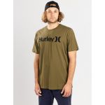 Hurley T-Shirt Everyday Wash One & Only Solid Olive 2 Herren XL