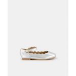 Coconut El Corte Inglés Sapatos Menina de Presilha c/ Detalhe de Ondas Fecho de Fivela - Prateado 29 - A44075925