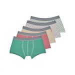 Petit Bateau Conjunto Menino de 5 Boxers um Deles Fosforescente de Algodão 3 Anos - A44790670