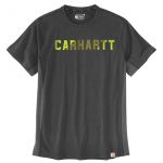 Carhartt T-Shirt Force Block Logo Cinzento S