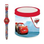 Cartoon Relógio Infantil Cars Tin Box - S7227830