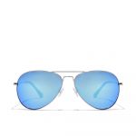 Óculos de Sol Hawkers Unissexo Hawk Prateado Azul Polarizadas (Ø 54 mm) 436579117924