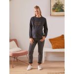 Vertbaudet Sweat Especial Gravidez e Amamentação Preto 38/40