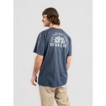 Hurley T-Shirt Everyday Wash Dark Tropics Monsoon Azul Herren M