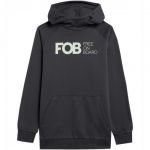 4F Hoodie Free On Board Azul S - H4Z22-BLM021-22S-S