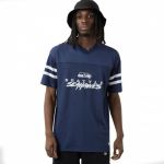 New Era T-Shirt Seattle Seahawks Nfl Script Blue Jersey Azul L - 60284665-L