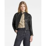 G-Star Raw Raw - Casaco Leather Moto Mix Justo c/ Gola à Padre 40 - A44213681