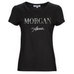 Morgan T-Shirt Datti Preto S - 231-DATTI-NOIR-SILVER-S