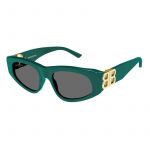 Óculos de Sol Balenciaga Femininos BB0095S 005 T53 Acetate 135 Green